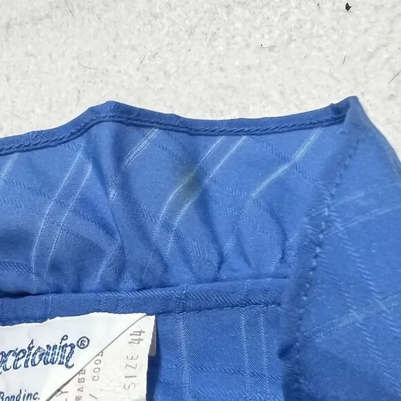 Vintage 80s Provincetown Judy Bond Women's 44 Short Sleeve Button Down Blouse - Picture 5 of 13